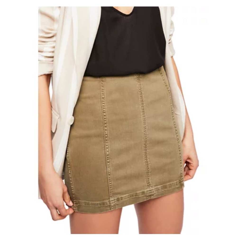 Free People Modern Femme Skirt